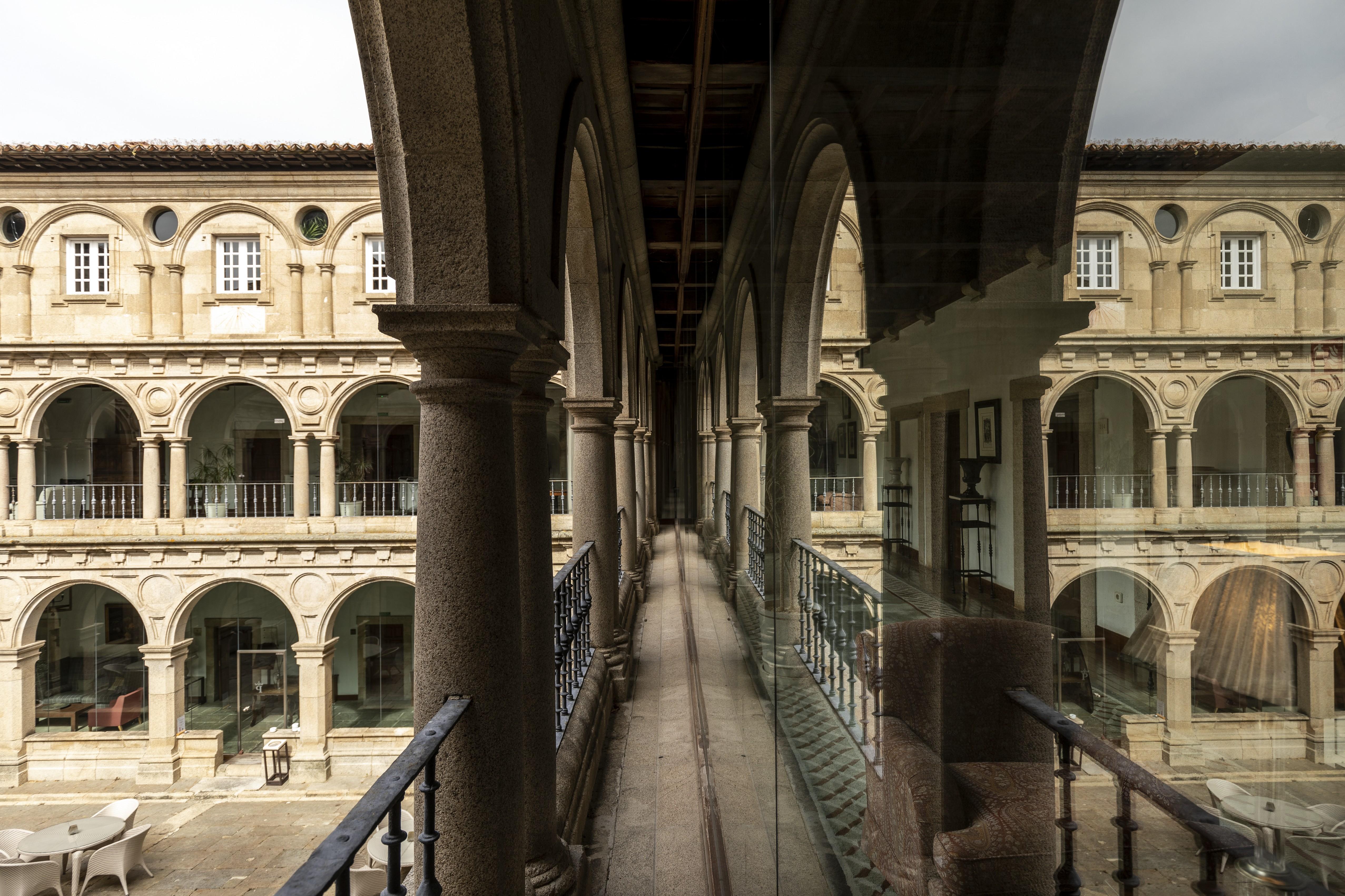 Parador De Monforte De Lemos Buitenkant foto