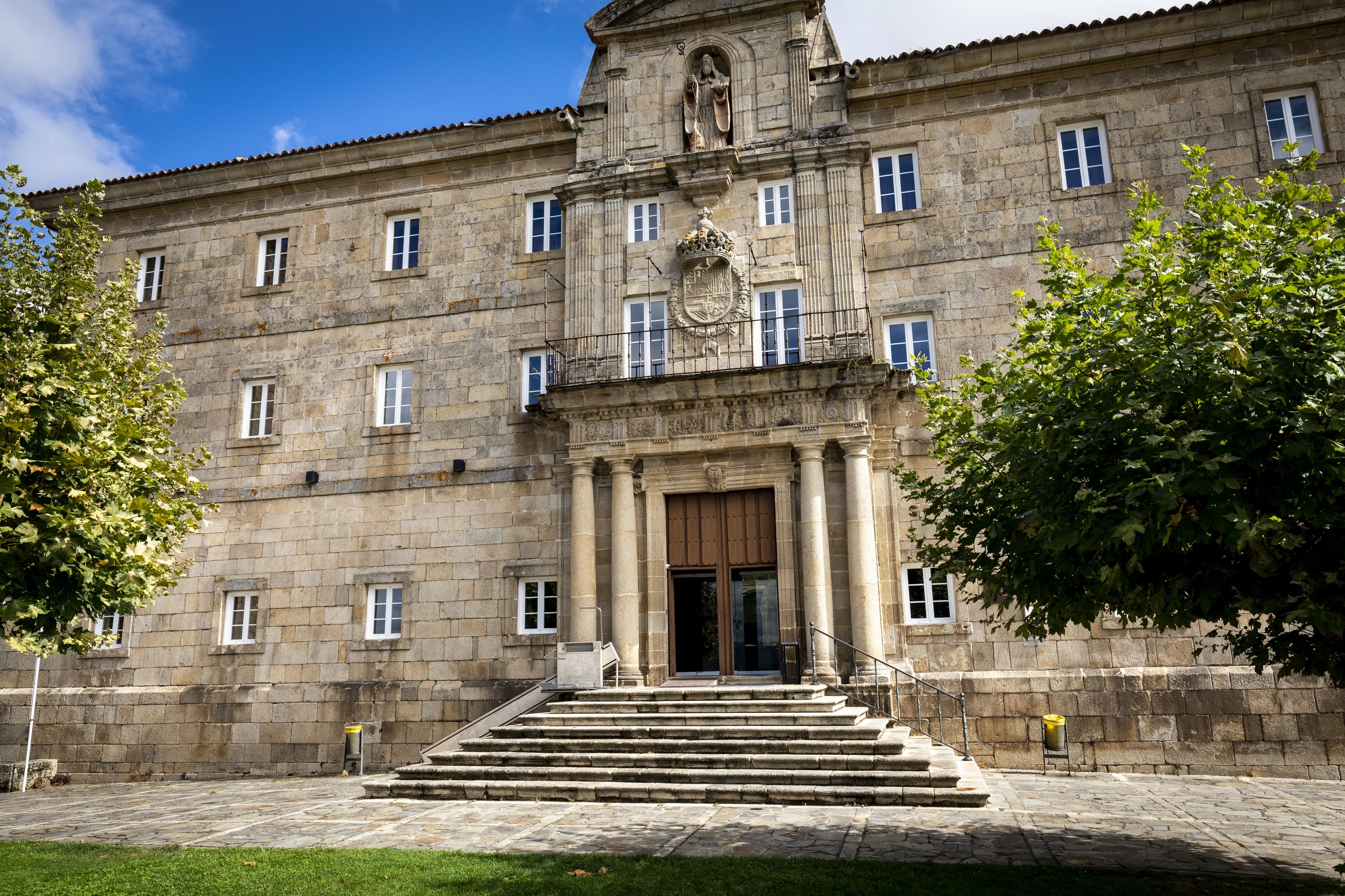 Parador De Monforte De Lemos Buitenkant foto